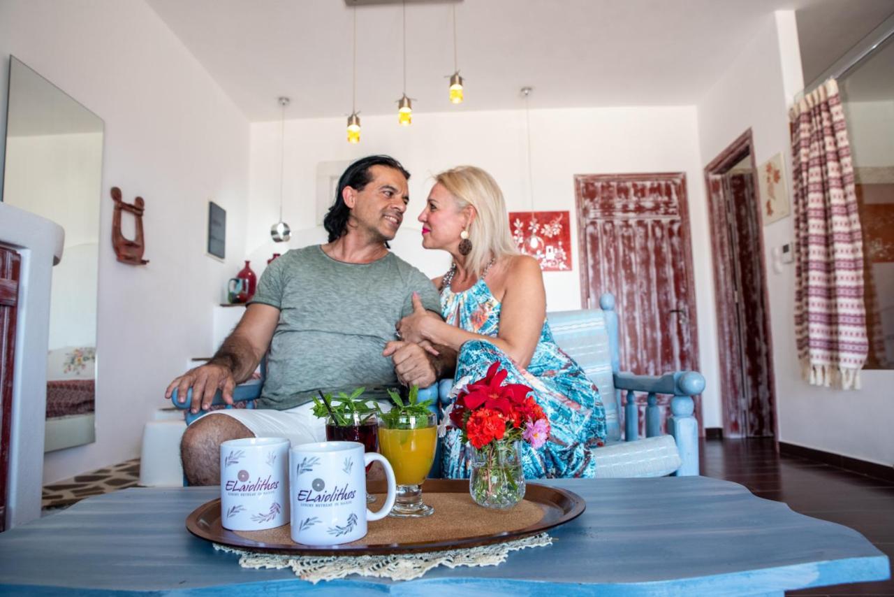 Elaiolithos - Luxury Villa Suites - Adults Only Khalkíon Dış mekan fotoğraf