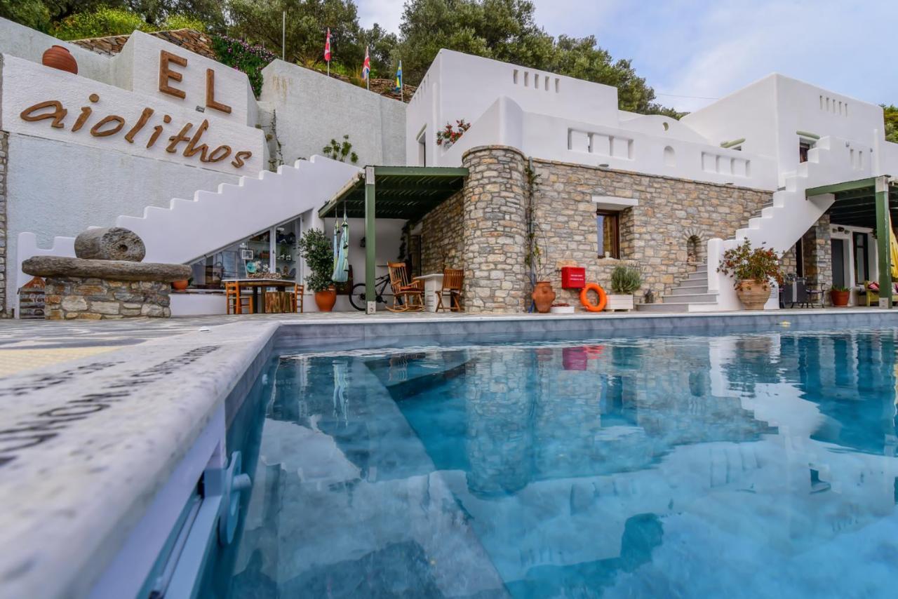 Elaiolithos - Luxury Villa Suites - Adults Only Khalkíon Dış mekan fotoğraf